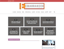 Tablet Screenshot of emarrakech.info